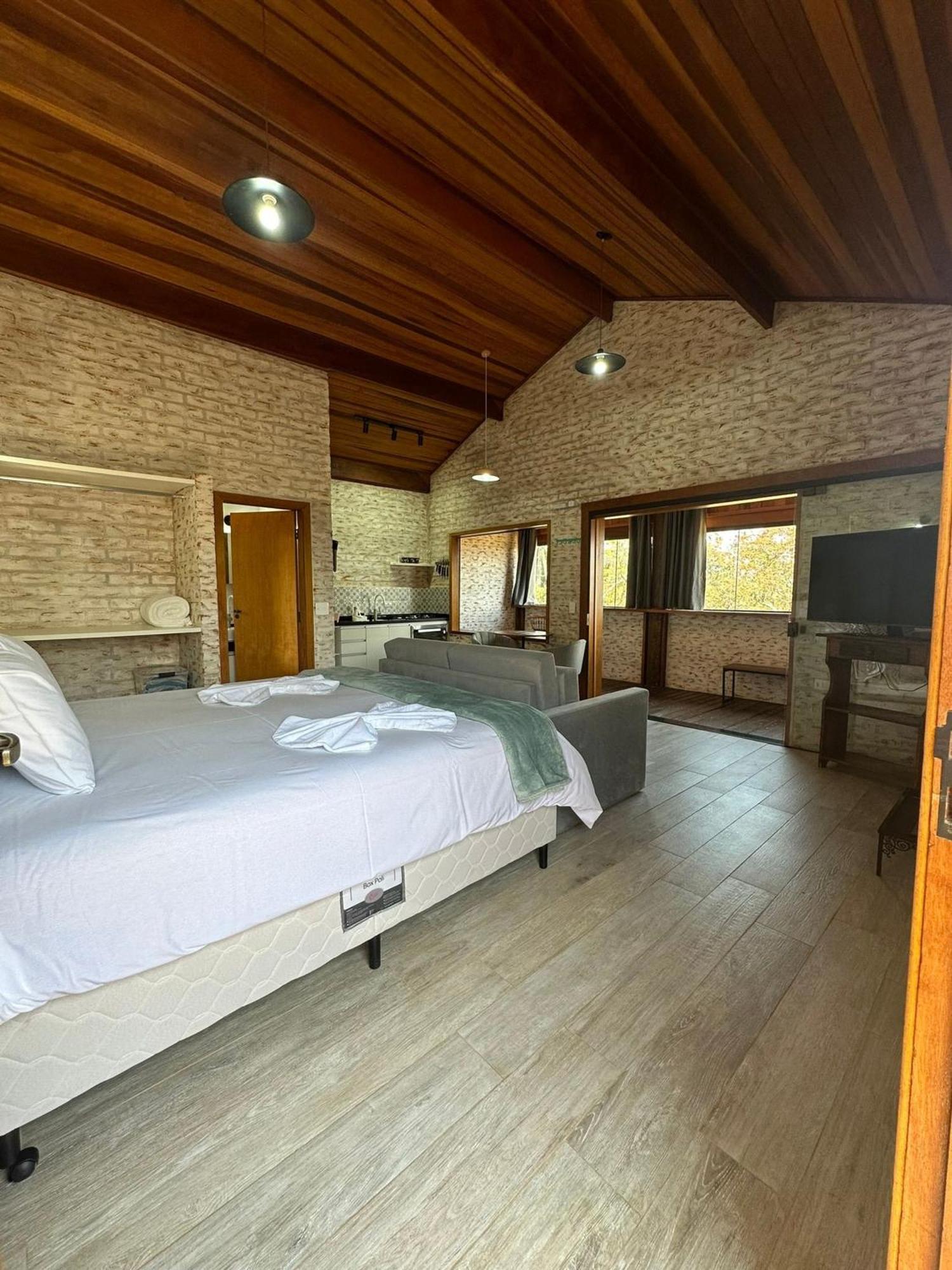 Chale Dom Julio 2 Villa Santo Antônio do Pinhal Dış mekan fotoğraf